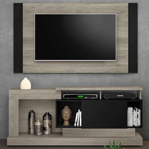 Conjunto Rack Com Painel Notável Moveis - Nt1065