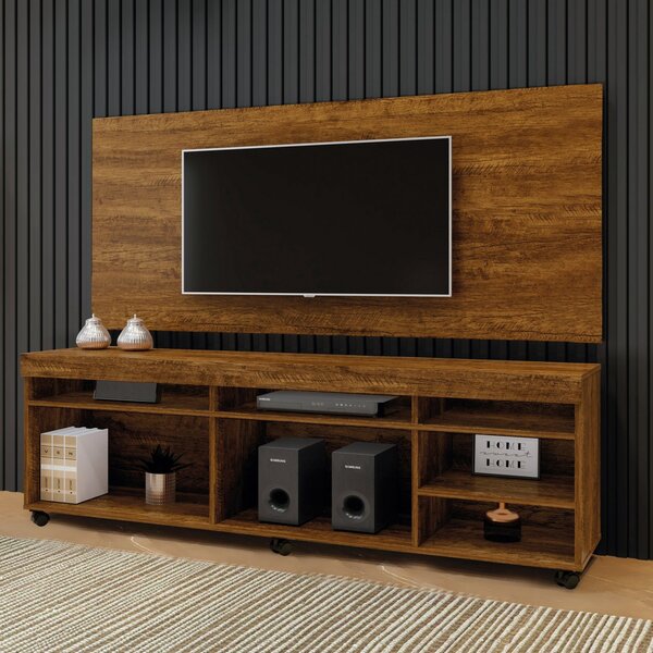 Conjunto Rack Com Painel Para Tv Até 58 Polegadas Serra Leoa
