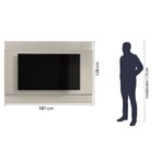 Conjunto Rack Com Painel Para Tv Até 60 Polegadas Ema Retrô C