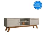 Conjunto Rack Com Painel Para Tv Até 60 Polegadas Ema Retrô C