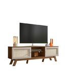 Conjunto Rack Com Painel Para Tv Até 60 Polegadas Ema Retrô R