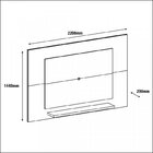 Conjunto Rack Com Painel Para Tv Até 60 Polegadas Eros Casa D