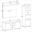 Conjunto Rack Com Painel Tv 40" E Livreiro Multimóveis Cr4510