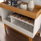 Conjunto Rack E Adega Espanyol Off White Nature