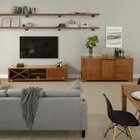 Conjunto Rack E Buffet Madeira Maciça Primavera Cabecasa Made