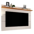 Conjunto Rack Malibu E Painel Vivare Para Tv Até 60 Polegadas