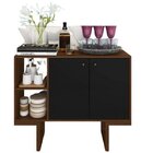 Conjunto Rack Para Tv Até 48 Polegadas 1 Porta E Aparador 2 P