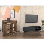 Conjunto Rack Para Tv Até 48 Polegadas 1 Porta E Escrivaninha