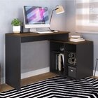 Conjunto Rack Para Tv Até 48 Polegadas 1 Porta E Escrivaninha