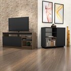 Conjunto Rack Para Tv Até 48 Polegadas 2 Portas E Aparador 1