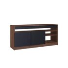 Conjunto Rack Para Tv Até 48 Polegadas 2 Portas E Aparador 2