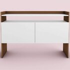 Conjunto Rack Para Tv Até 48 Polegadas 2 Portas E Aparador 2