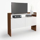 Conjunto Rack Para Tv Até 48 Polegadas 2 Portas E Aparador 2