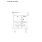 Conjunto Rack Para Tv Até 48 Polegadas 2 Portas E Bar Com Ade