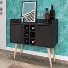 Conjunto Rack Para Tv Até 48 Polegadas 2 Portas E Bar Com Ade