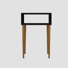 Conjunto Rack Para Tv Até 48 Polegadas 2 Portas E Mesa Latera