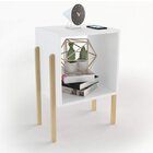 Conjunto Rack Para Tv Até 48 Polegadas 2 Portas E Mesa Latera