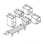 Conjunto Rack Para Tv Até 65 Polegadas E Estante Modular 5 Ni