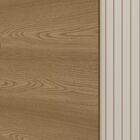 Conjunto Rack Paraty E Painel Furnas Carvalho/off White - Lin