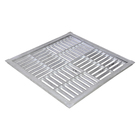 Conjunto Ralo 40x40cm Alumínio Polido GDA