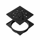 Conjunto Ralo Com Fecho E Porta Grelha 10x10cm Preto