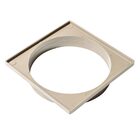 Conjunto Ralo Com Fecho E Porta Grelha 15x15 Cm (bege)