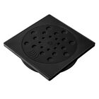 Conjunto Ralo Com Fecho E Porta Grelha 15x15 Cm (preto)