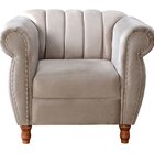 Conjunto Realeza Sofá Com Poltronas Chesterfield Decoração Be