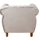 Conjunto Realeza Sofá Com Poltronas Chesterfield Decoração Be