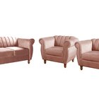 Conjunto Realeza Sofá Com Poltronas Chesterfield Decoração Ro