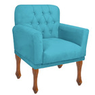 Conjunto Recamier Divã  Cancun + 2 Poltrona Bia + 2 Puff Para