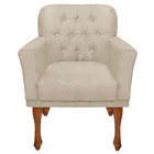 Conjunto Recamier Divã Chesterfield Cancun + 2 Poltrona Bia P