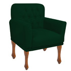 Conjunto Recamier Divã Chesterfield Cancun + 2 Poltrona Bia P