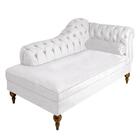 Conjunto Recamier Divã Chesterfield Cancun + 2 Poltrona Bia P