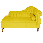 Conjunto Recamier Divã Chesterfield Cancun + 2 Poltrona Bia P