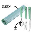 Conjunto Refeição Infantil Stitch Disney 7 Peças Estojo, Pote