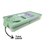 Conjunto Refeição Infantil Stitch Disney 8 Peças Estojo, Pote