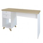 Conjunto Retrô 2 Peças Escrivaninha Sky Com Gaveteiro Day