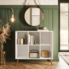 Conjunto Retro Livreiro E Organizador Tula Branco