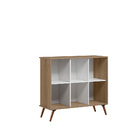 Conjunto Retro Livreiro E Organizador Tula Carvalho Rustico B