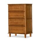 Conjunto Roupeiro Com Espelho E Cômoda Florença Imbuia