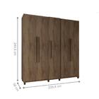 Conjunto Roupeiro E Cômoda Kumamoto Freijó