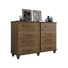 Conjunto Roupeiro E Cômoda Kumamoto Freijó