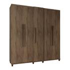 Conjunto Roupeiro E Cômoda Kumamoto Freijó