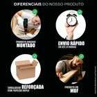 Conjunto Safira 60 Superior Mdf Gabinete Para Banheiro Com Cu