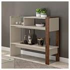 Conjunto Sala Bancada Painel Mesa Aparador Columbus Caemmun