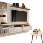 Conjunto Sala Com Painel Intense / Mesa De Centro Cissa - Off