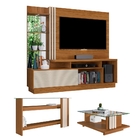 Conjunto Sala Completa Shantel Naturale Off White