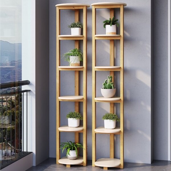 Conjunto Sala De Estar 2 Estantes Ocre  Ocre