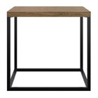 Conjunto Sala De Estar 3 Mesas Quadrada Cube Industrial  Verm